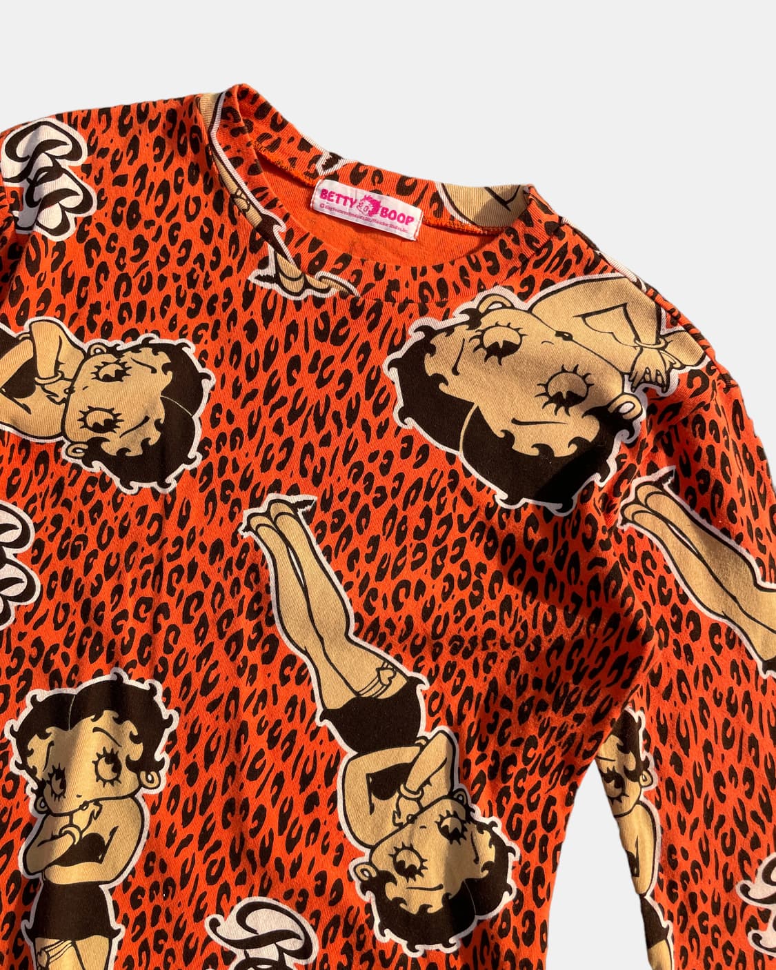 betty boop leopard t shirts 상품이미지4