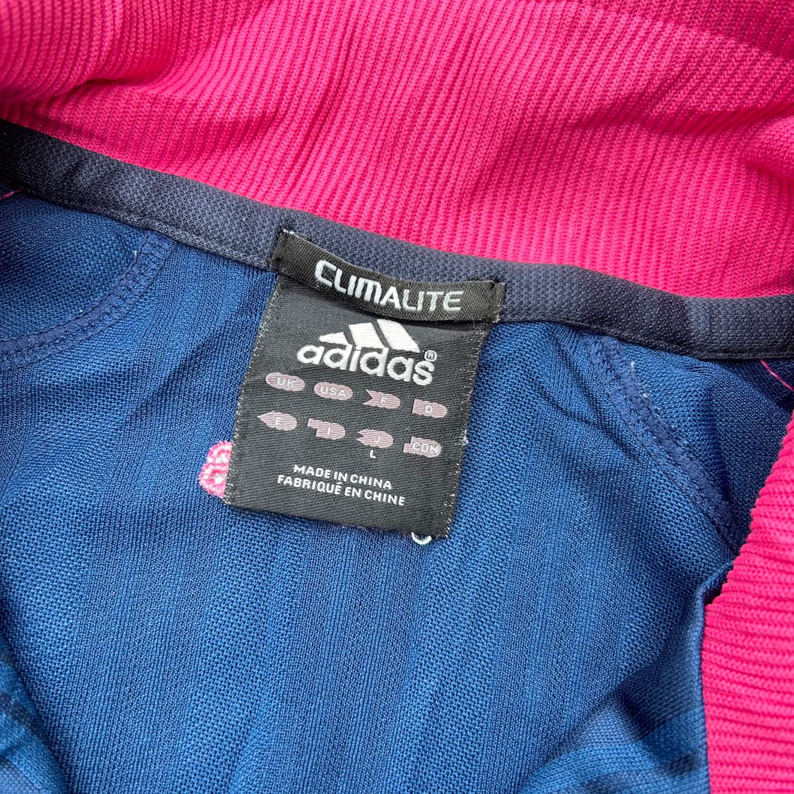 아디다스 트랙탑 핑크 져지 상품이미지5