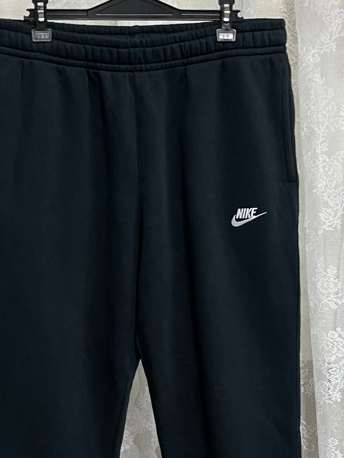 L) 나이키 기모 조거 팬츠 블랙 상품이미지3