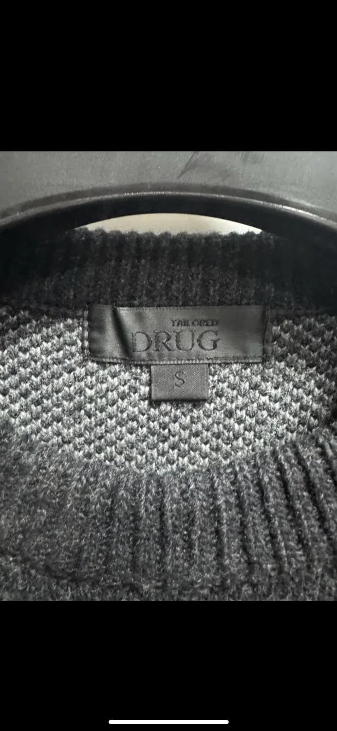 드러그옴므 로즈 니트 그레이 s 95 상품이미지4