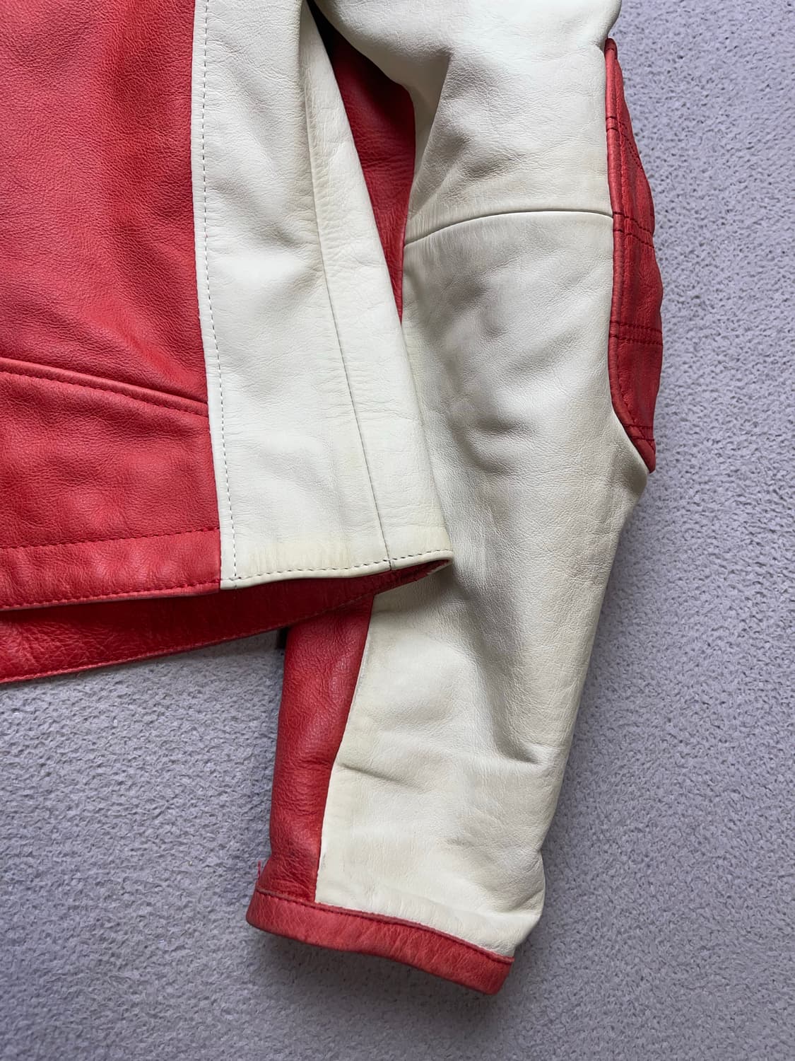 [46] 다이네즈 로라 RED 가죽자켓 상품이미지6