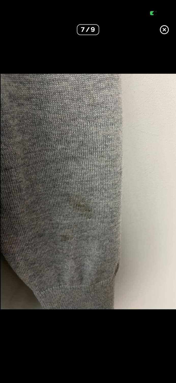 메종키츠네 폭스패치 그레이 가디건 A3590 상품이미지7