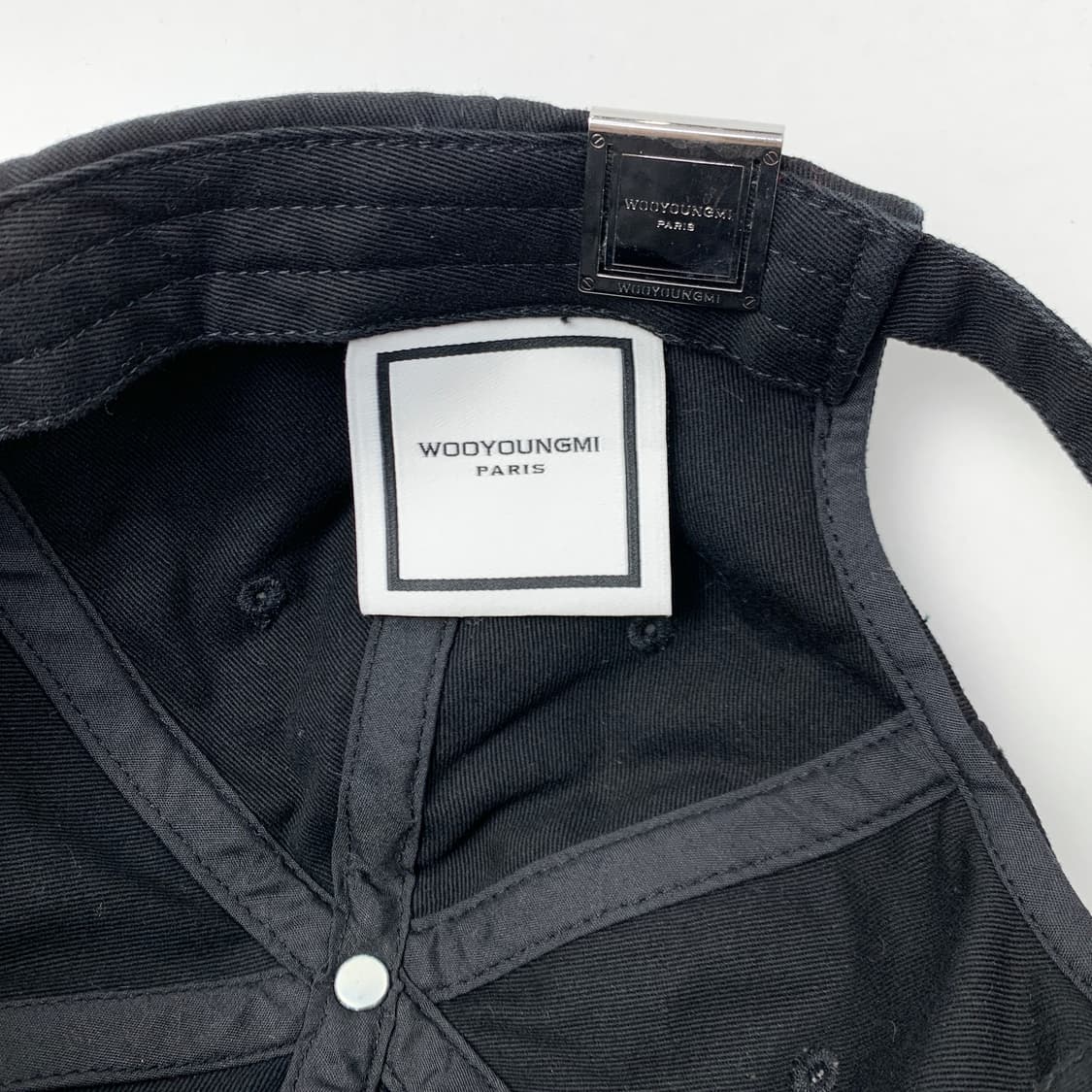 [OS/정품] 우영미블랙 남여공용 볼캡모자
 상품이미지6