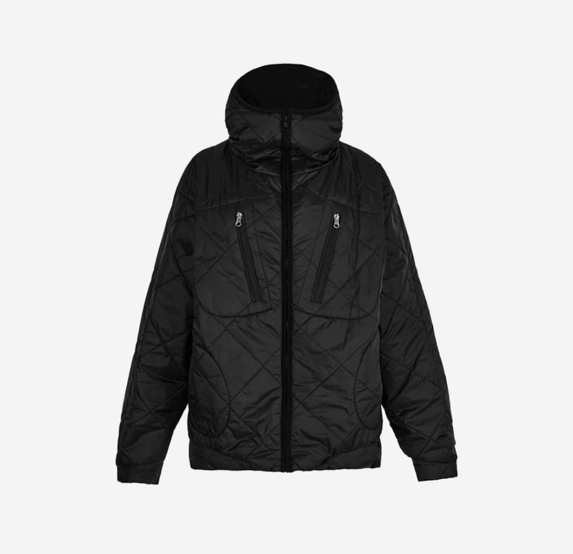 세릭 하이넥 패딩 후드집업 상품이미지2