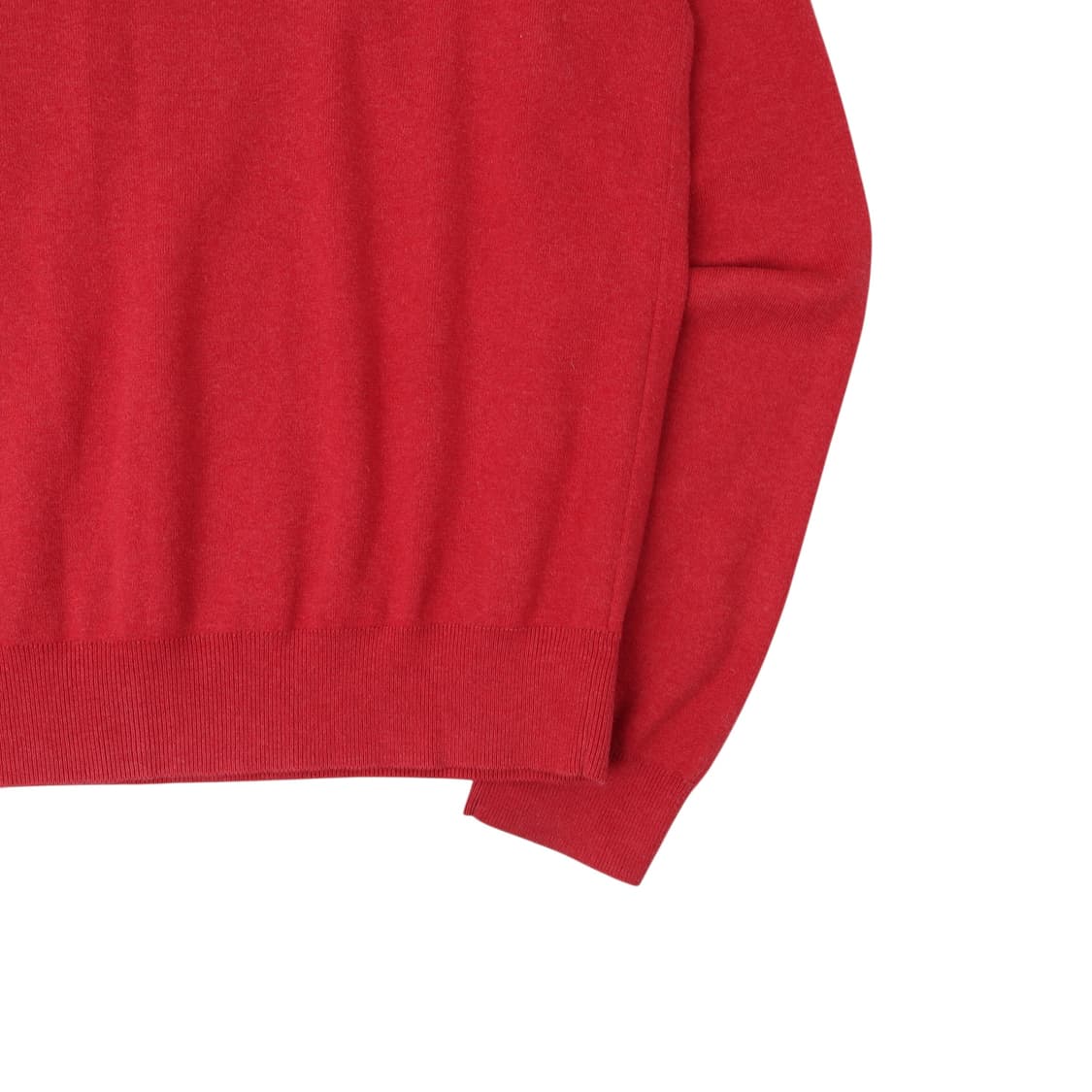 폴로 랄프로렌 레드 피마코튼 니트 상품이미지6
