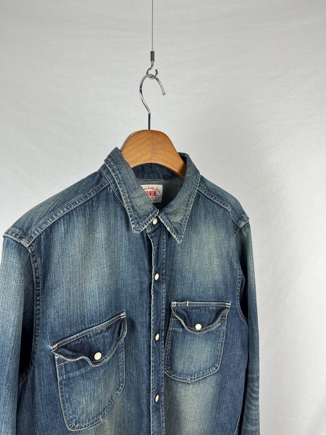 Edwin 데님 셔츠  상품이미지4