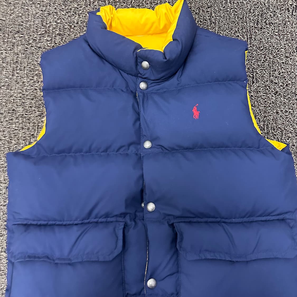 POLO 폴로 랄프로렌 여성 리버시블 양면 패딩 조끼 XS-S 상품이미지2