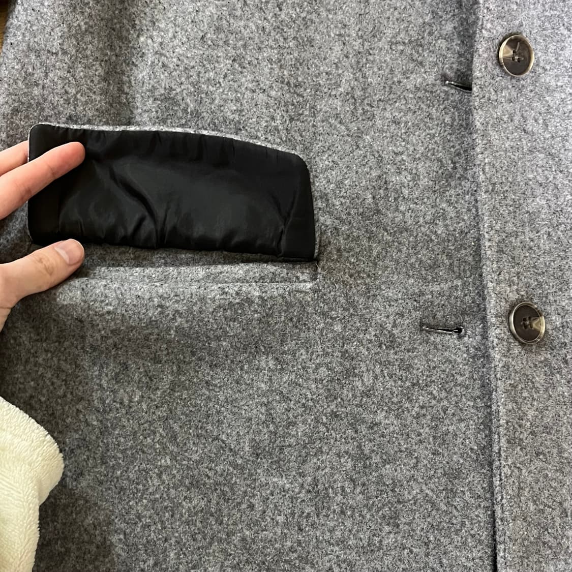 회색 반코트 상품이미지4