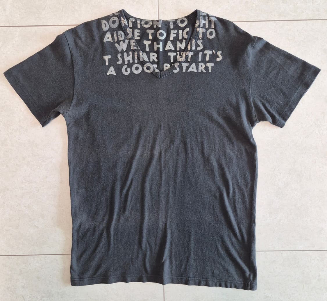 00's MAISON MARGIELA AIDS T-SHIRT 상품이미지3