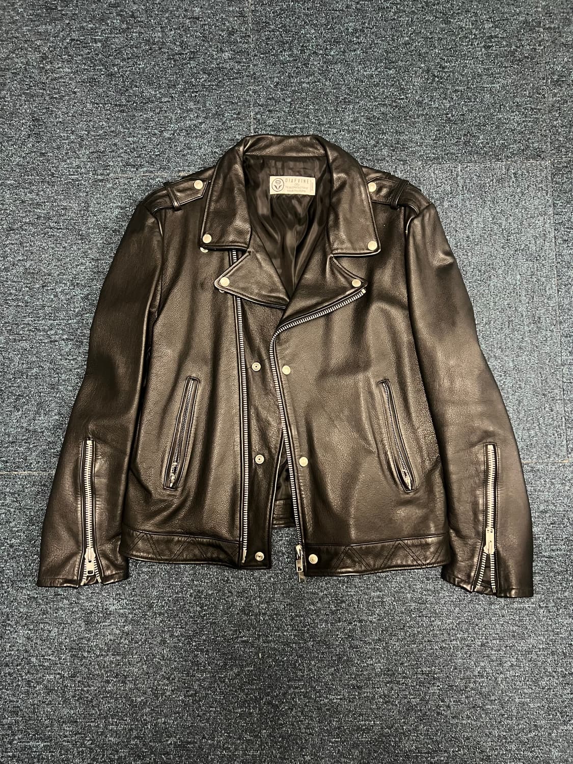 디아프바인 죠니 레더자켓 상품이미지1