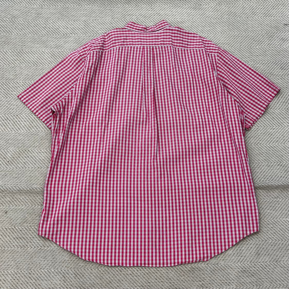 폴로 랄프로렌 체크 하프셔츠 r3670 상품이미지2