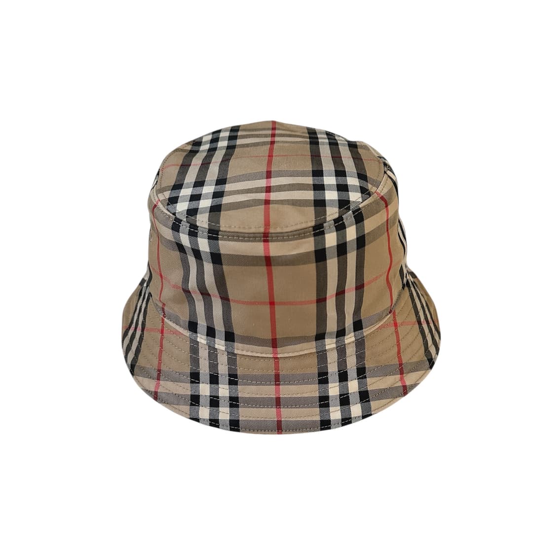 [L] 버버리 빈티지 노바체크 코튼 버킷햇 상품이미지1