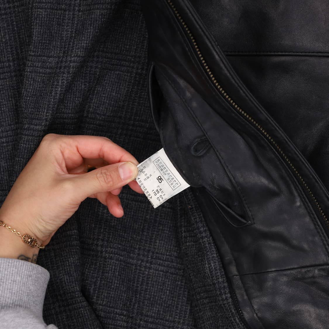 95 갤럭시 양가죽 자켓(내피포함) 0421H1 상품이미지4