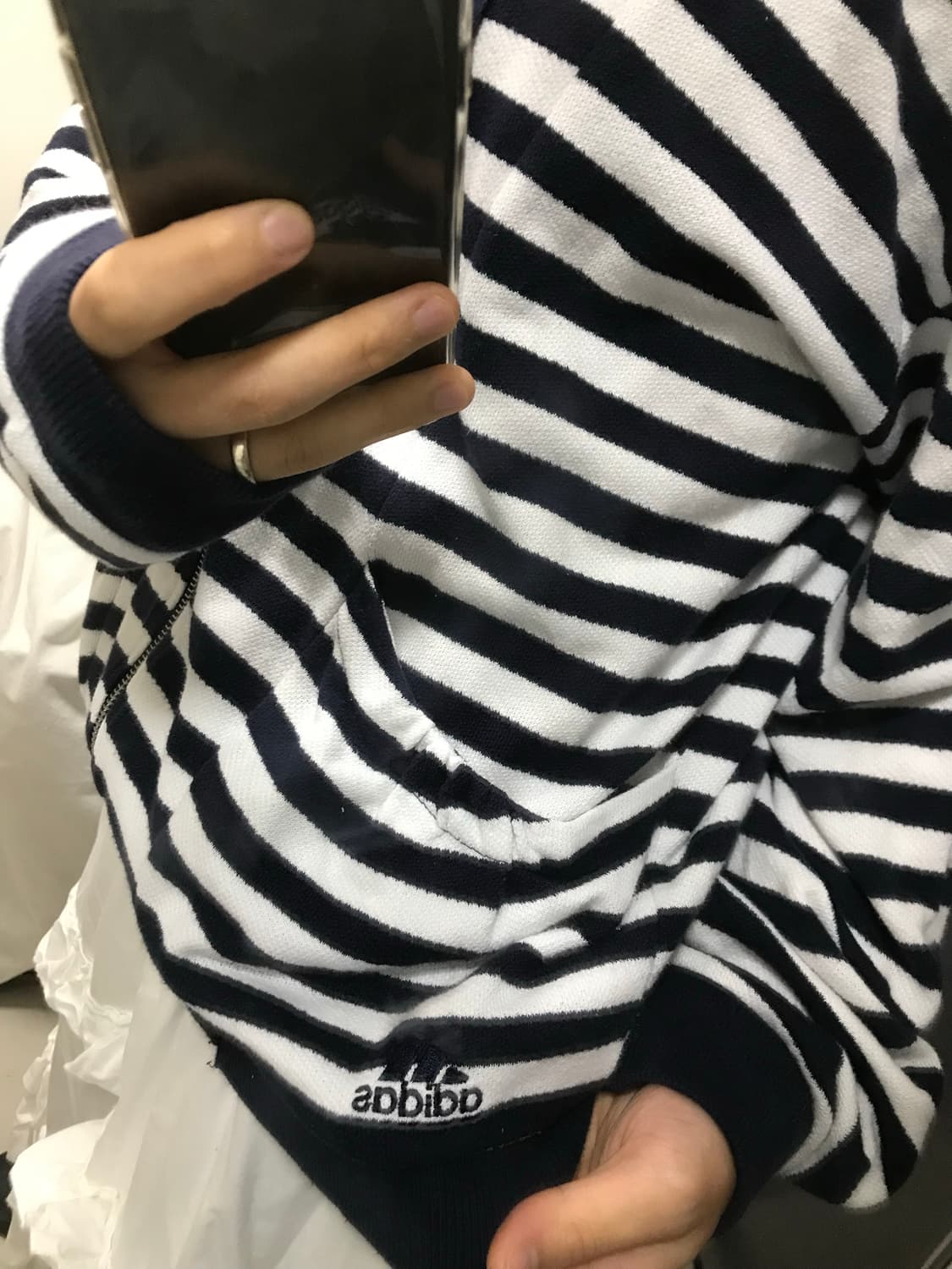 아디다스 스트라이프 후드집업 상품이미지6