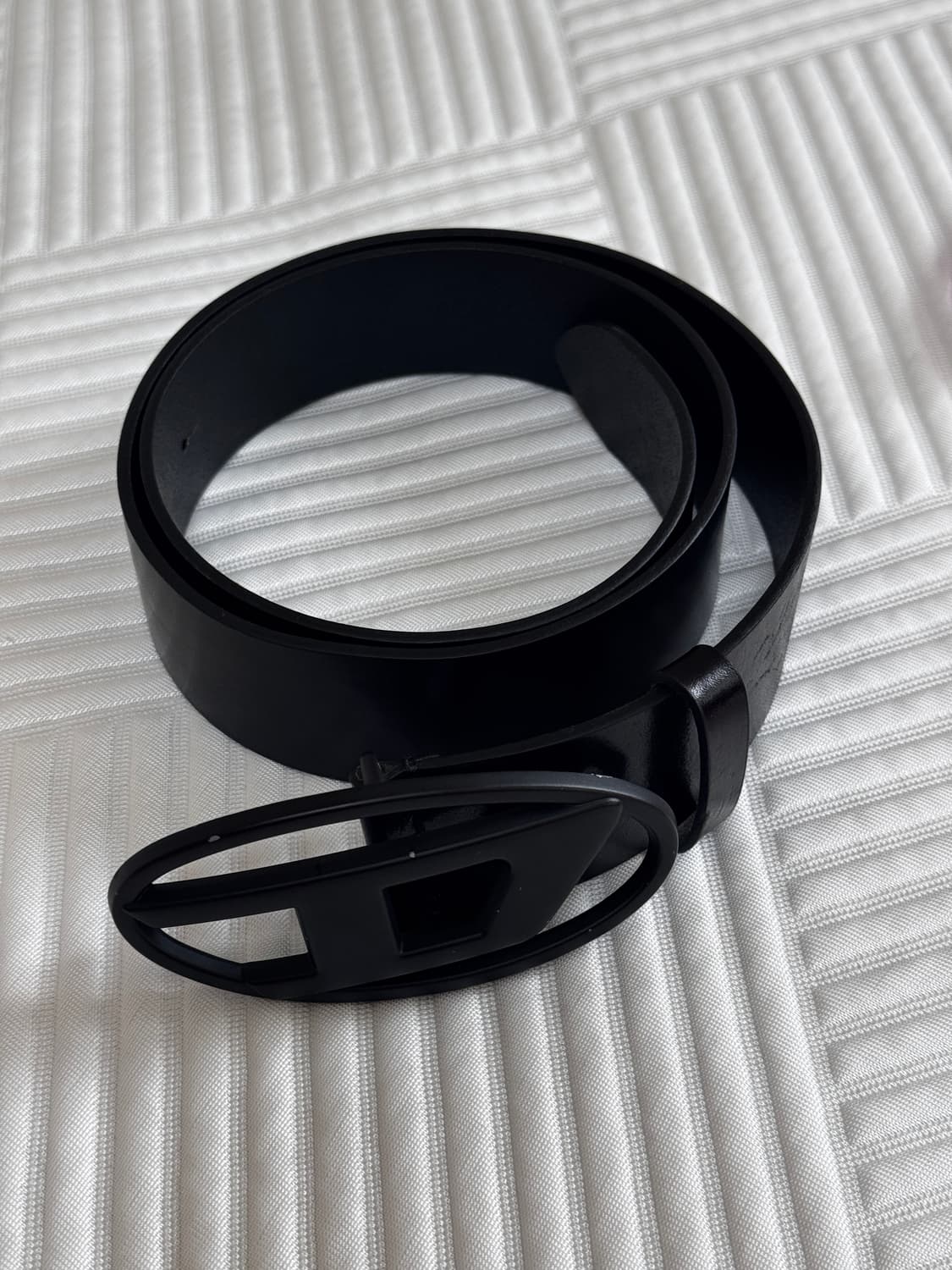 디젤 B-1DR 레더 벨트 토날 D 버클 블랙 (80) 상품이미지6