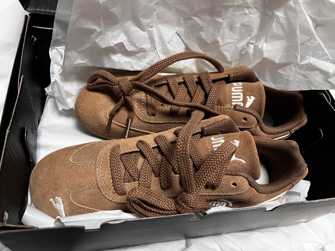 puma 스피드캣 오뜨 커피 프로스티드 아이보리 상품이미지2