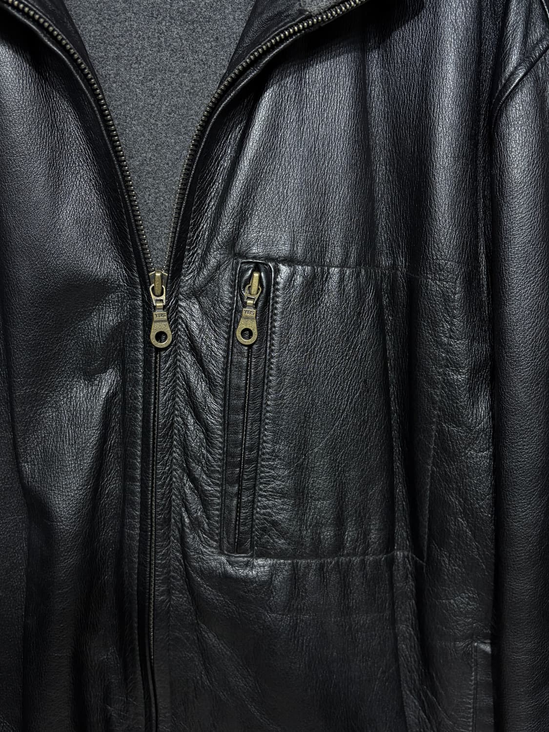 프랑스 쉐비뇽 가죽자켓 상품이미지5