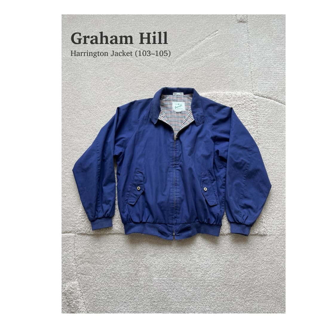 Graham Hill 해링턴 자켓 (103-105) 상품이미지1