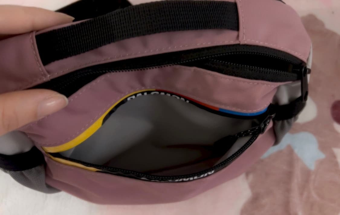 살로몬 몽트 핑크 크로스백 힙색 상품이미지3