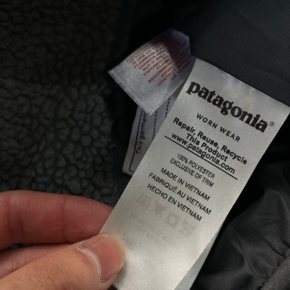 키즈 M 파타고니아 레트로 후리스  상품이미지4