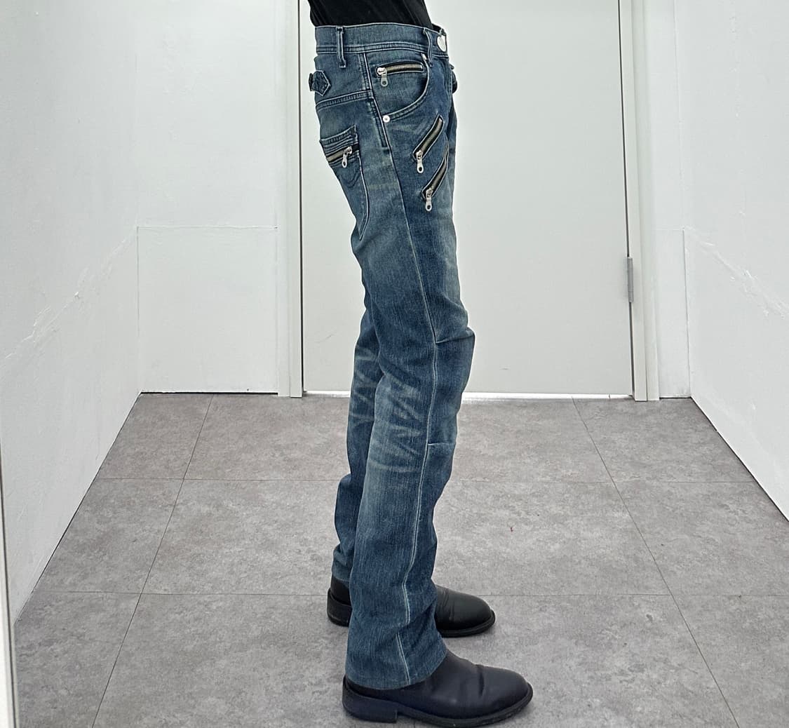 Lee Back Strap Zip Detail Vintage Denim 상품이미지2