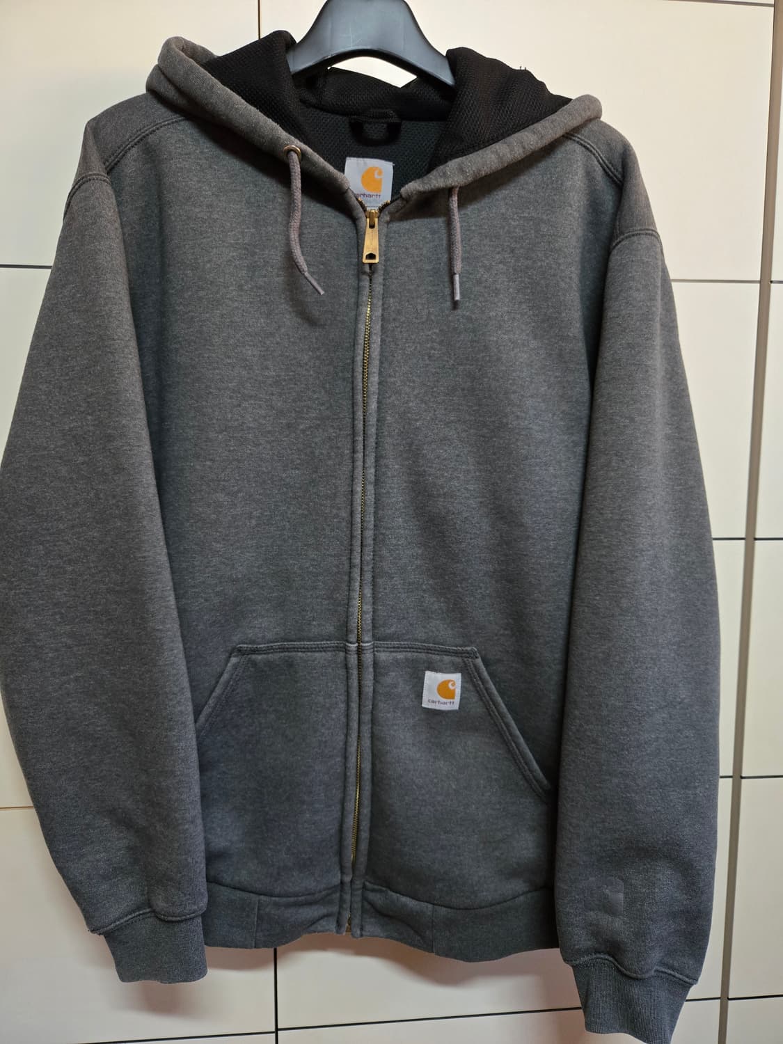 칼하트 써멀 차콜 후드집업(M) 상품이미지1