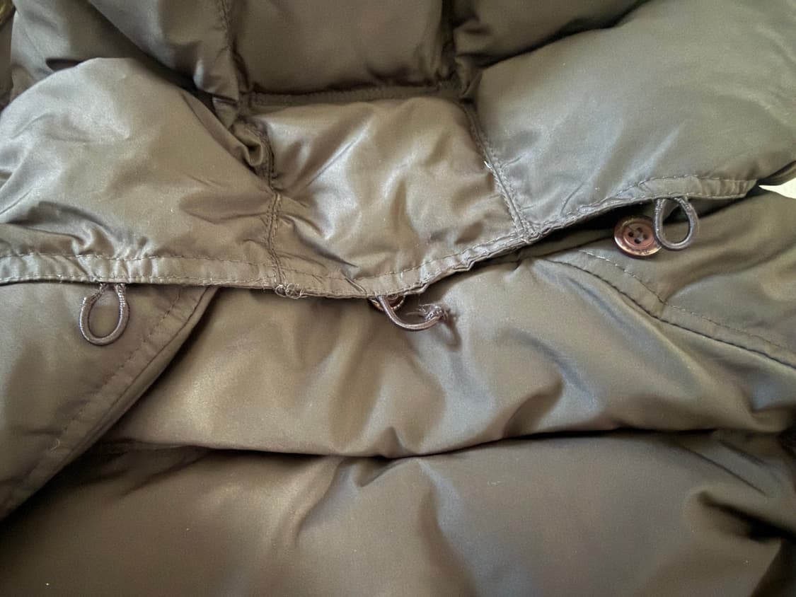 아베크롬비 퍼 패딩 조끼 브라운 모자 퍼 홀리스터 빈티지 브라운 상품이미지8