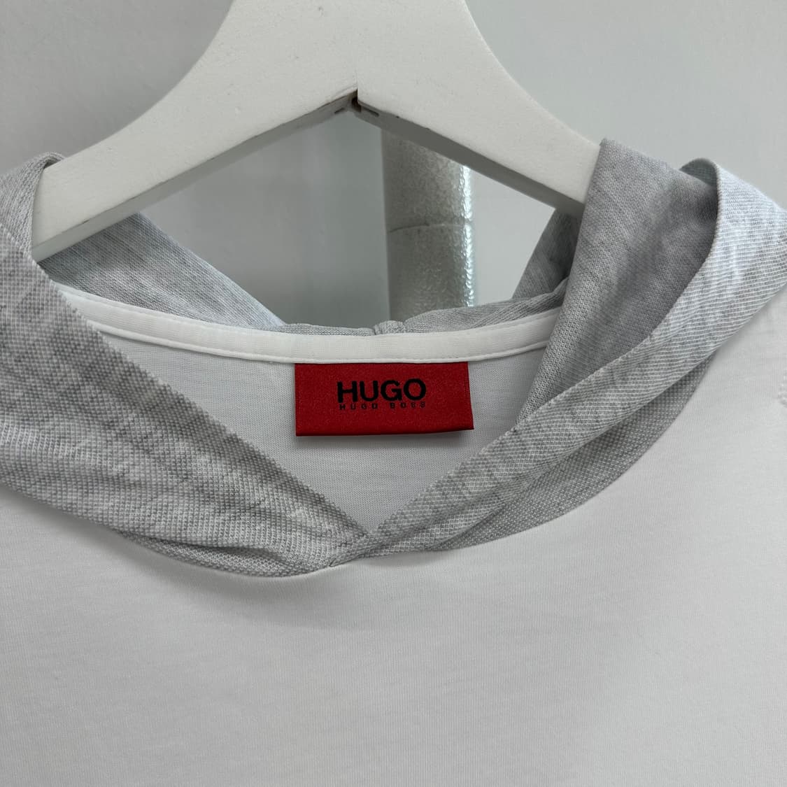 휴고보스 레이어드 하프 후드티 상품이미지5