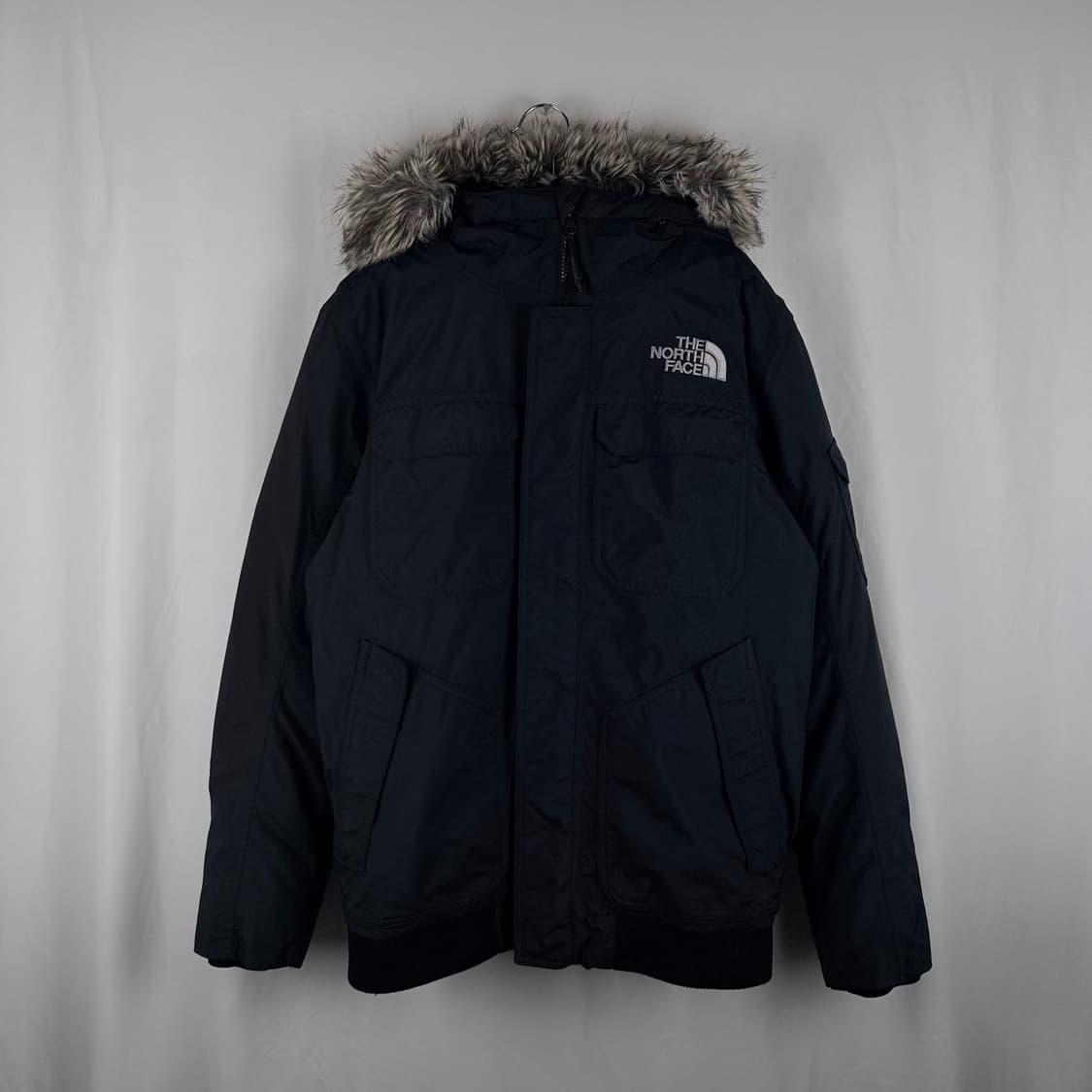 (M) 노스페이스 고담 구스다운 패딩 블랙 상품이미지2