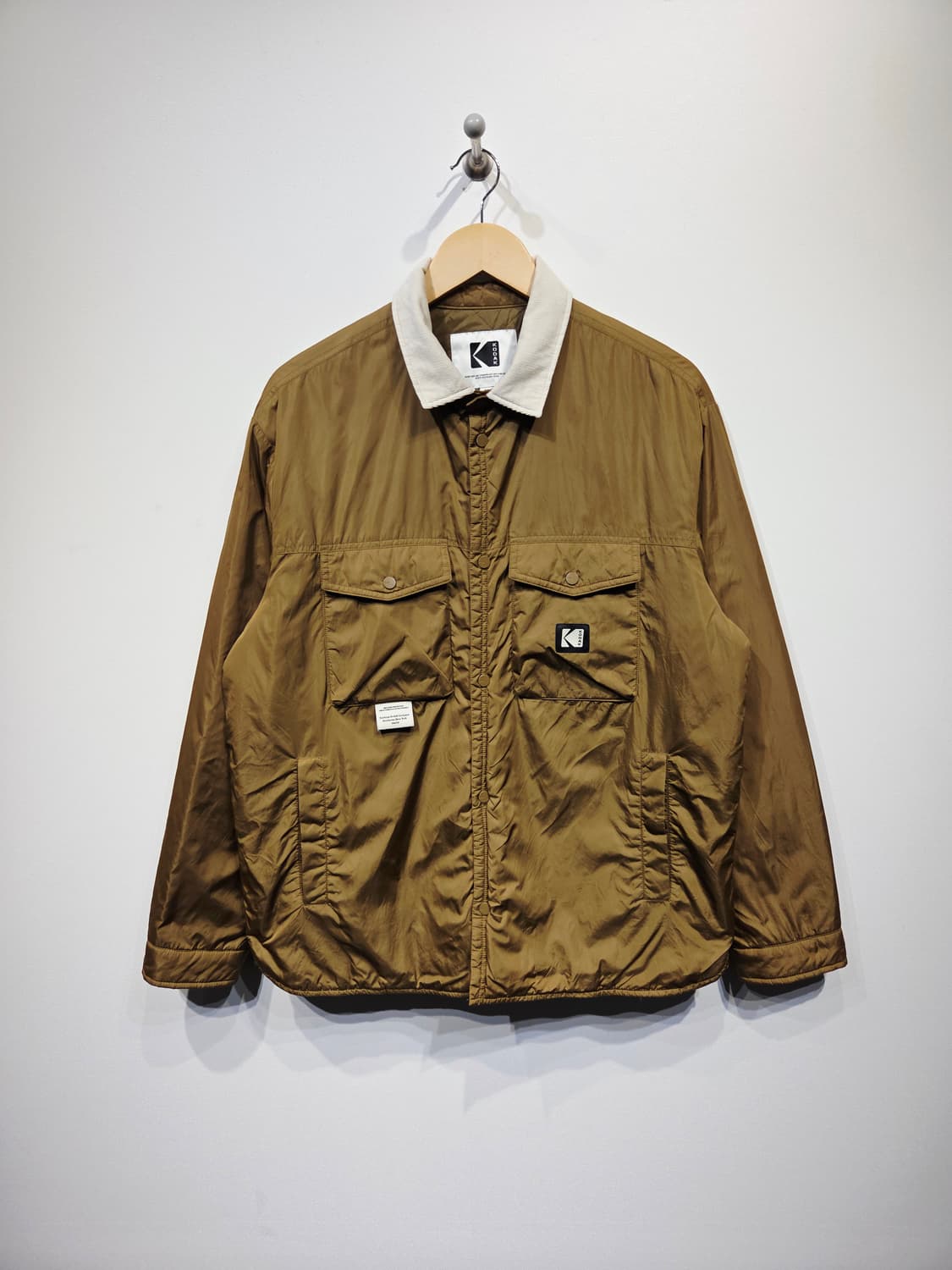 코닥(KODAK) 코듀로이 카라 퀼팅 자켓 상품이미지2