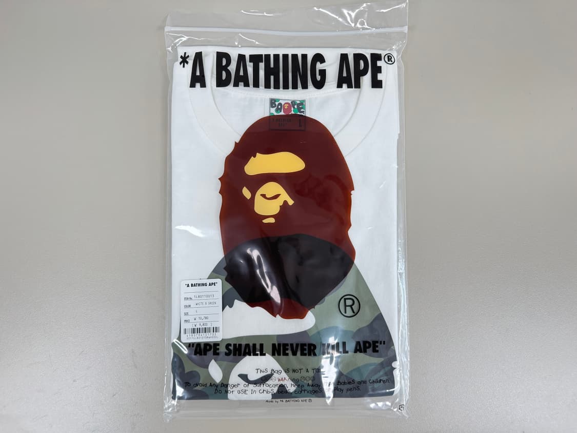 1st 카모 바이 베이싱 에이프 반팔티 BAPE 상품이미지3