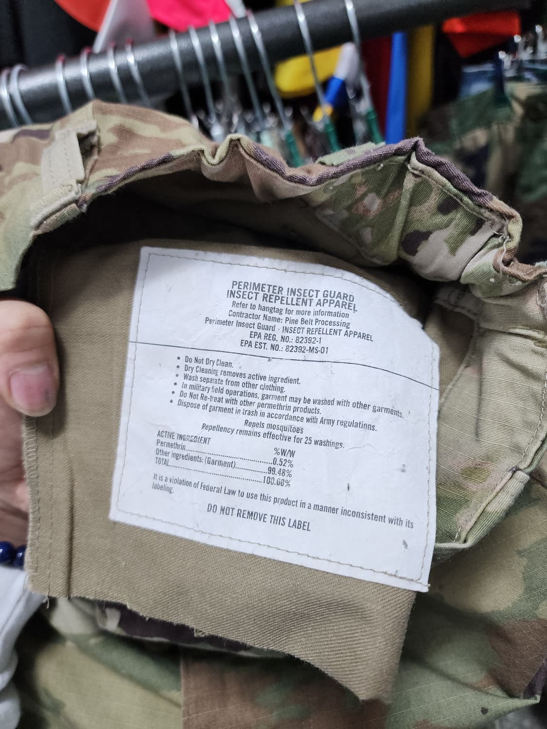 미군 밀리터리 OCP 멀티캠 바지 상품이미지6