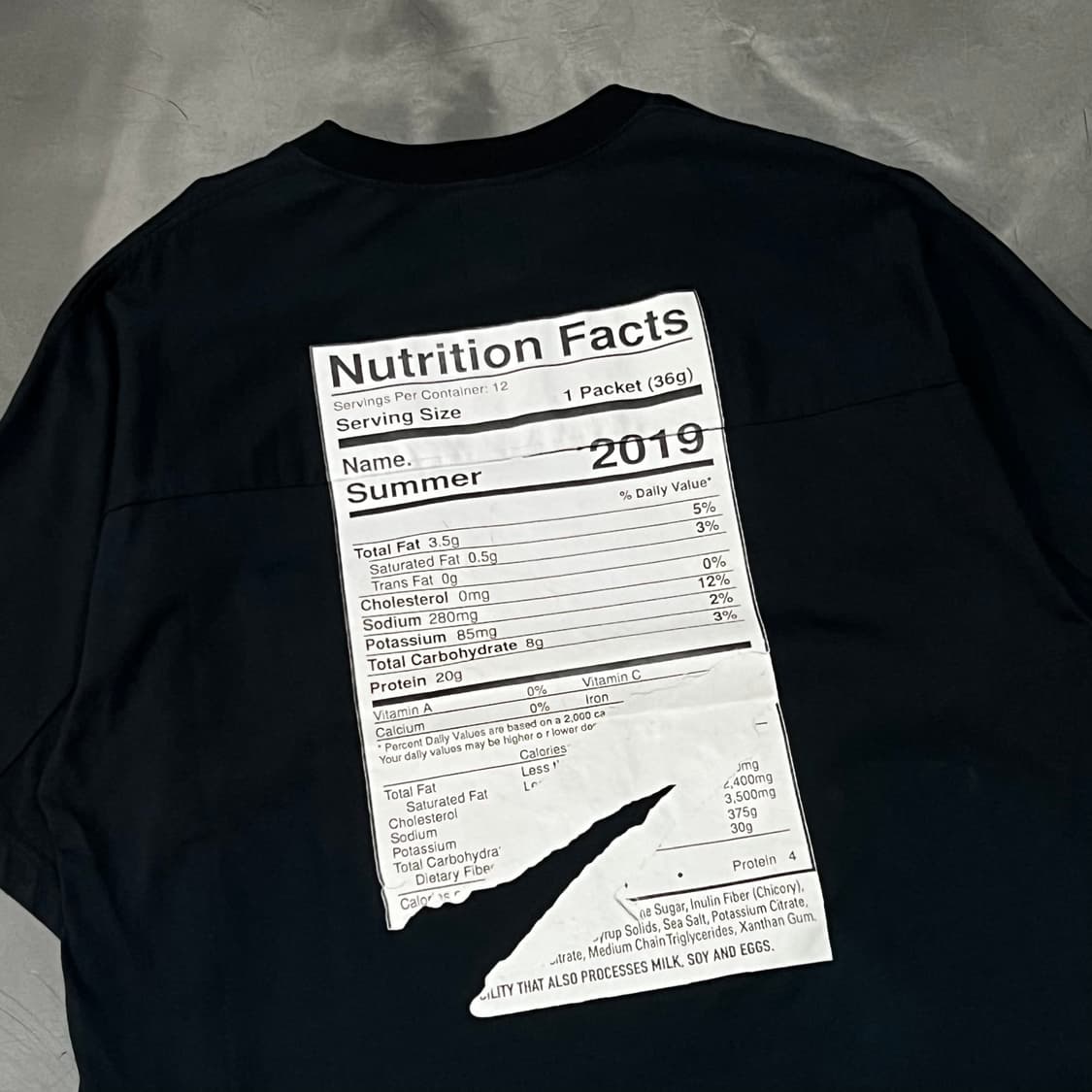  네임 포켓 프린팅 반팔티 y15884 상품이미지5