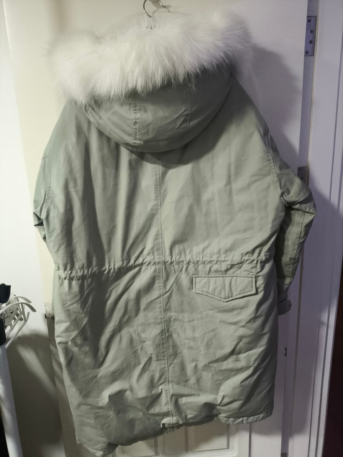 100 지프 폴라베어 야상 다운 패딩 점퍼 상품이미지7