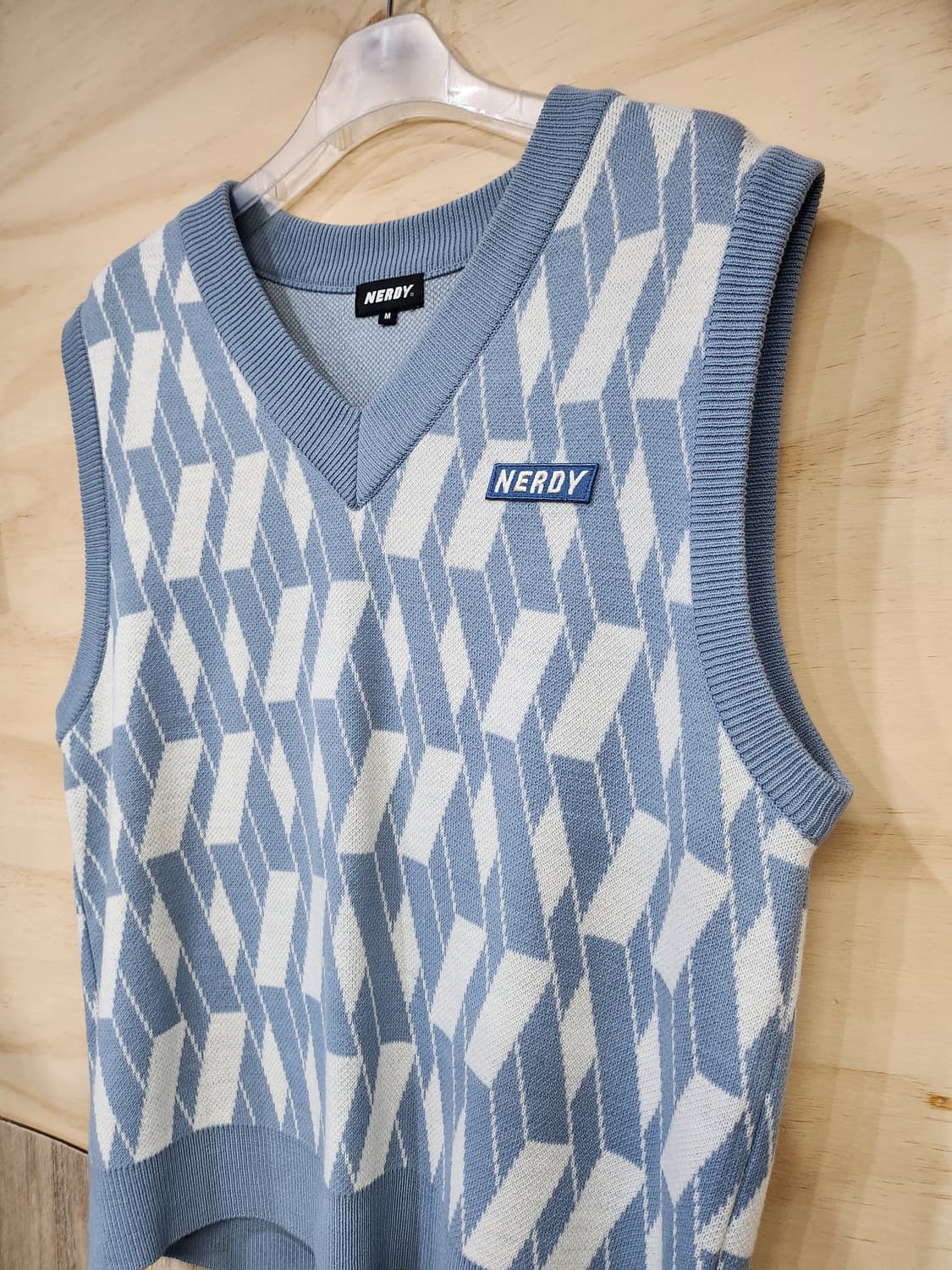 615) 널디 패턴 니트 베스트 상품이미지3