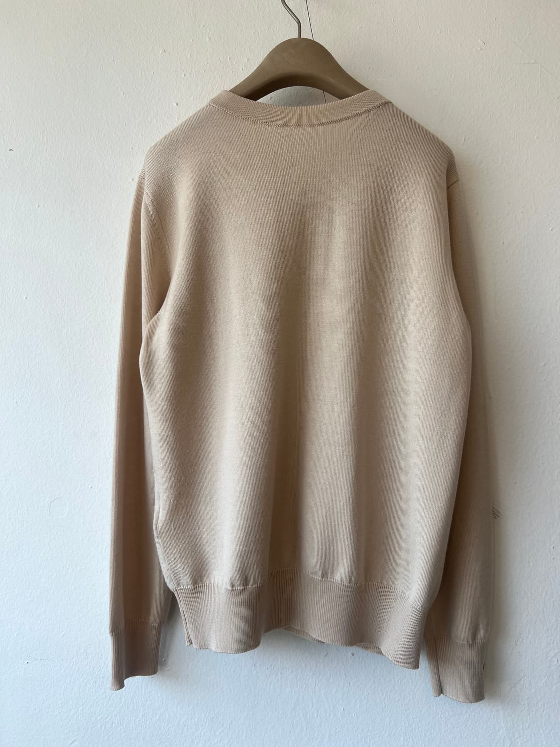 페세리코 여성 라이트베이지 울캐시미어니트 라운드니트 상품이미지3