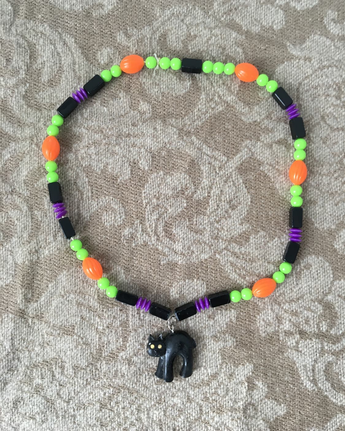 cat beads necklace 상품이미지1