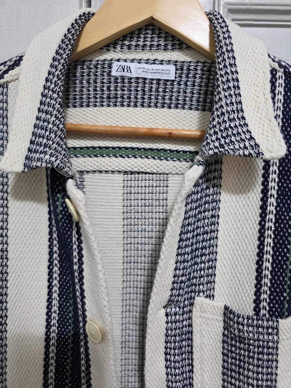 자라 자카드 셔츠 자켓 상품이미지2