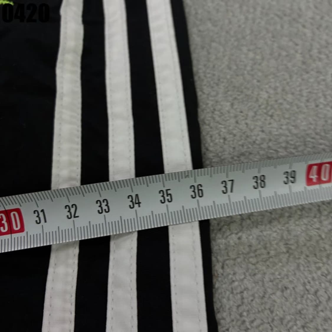 아디다스 삼선 트레이닝 바지 블랙 2XL 상품이미지5