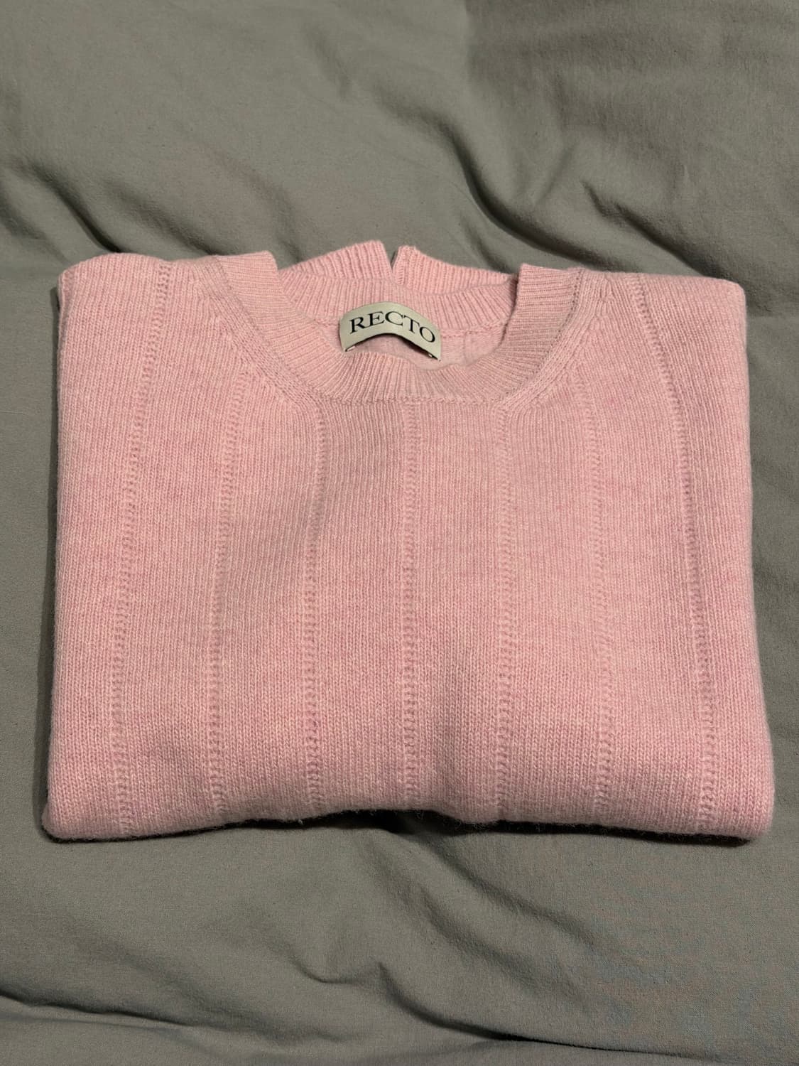 렉토 러블리 라운드넥 니트 M 상품이미지1