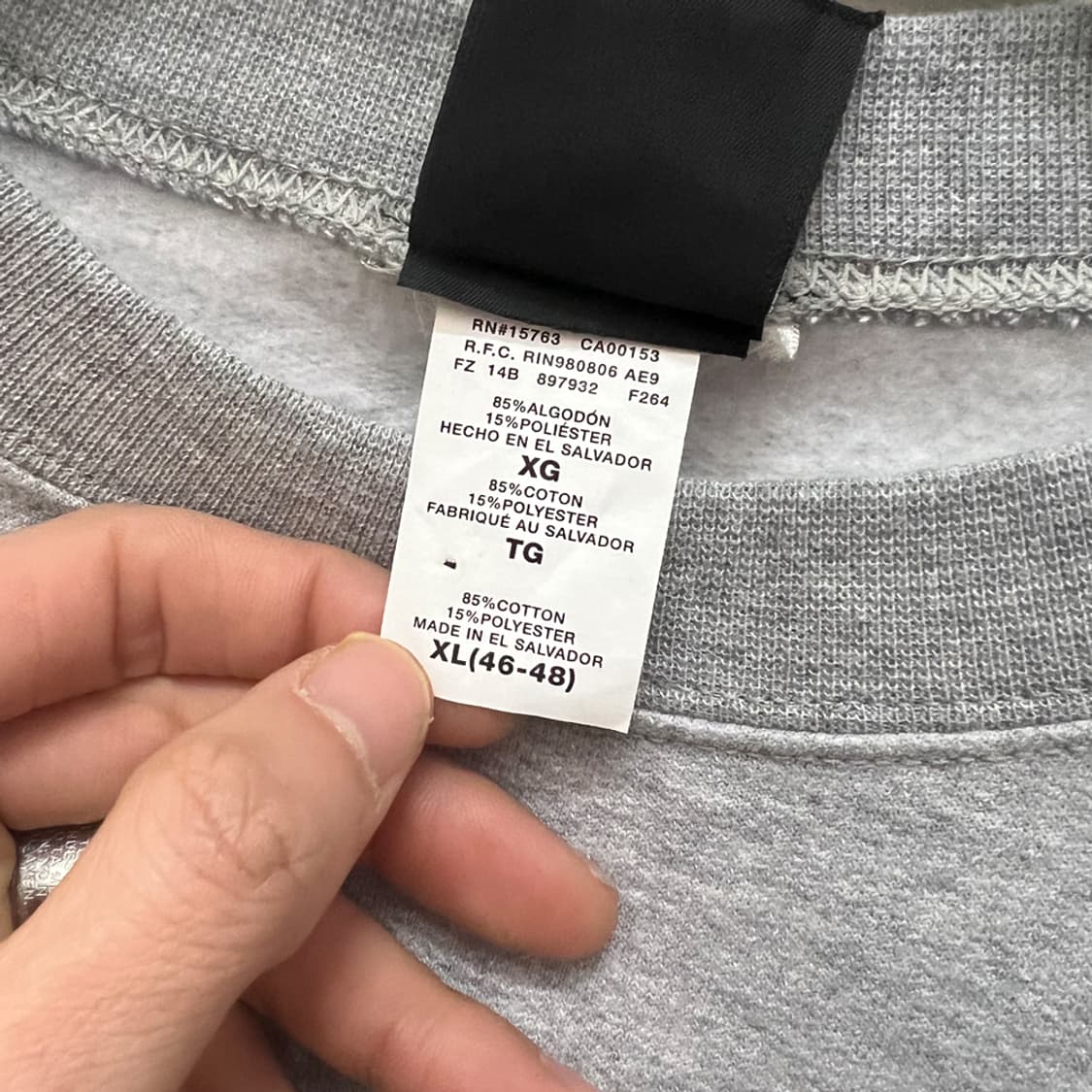 트레셔 스케이트 맥 크루 맨투맨 XL 상품이미지4