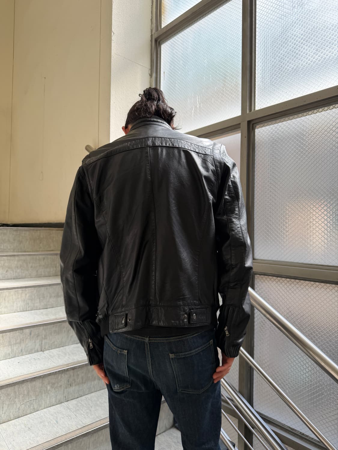 Industrie lambskin biker jk 상품이미지2