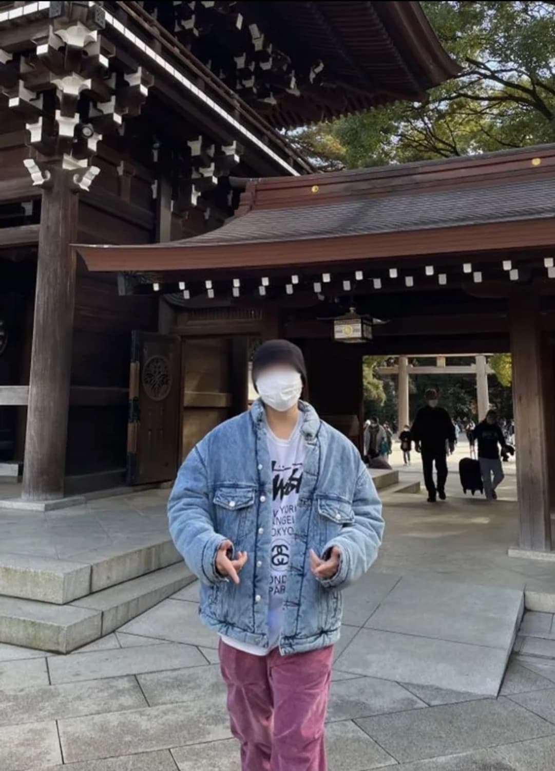 인터섹션 오버사이즈 데님 패딩 점퍼 상품이미지4