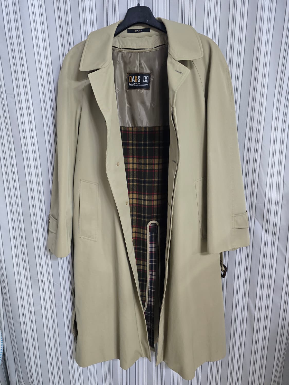 (100)  [DAKS]  닥스 남성 클래식내피 탈착형 트렌치코트 상품이미지2