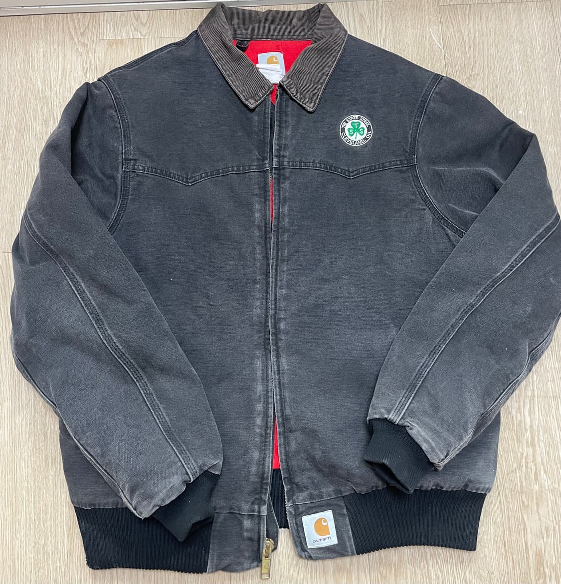 칼하트 산타페 자켓 j13 블랙 상품이미지1