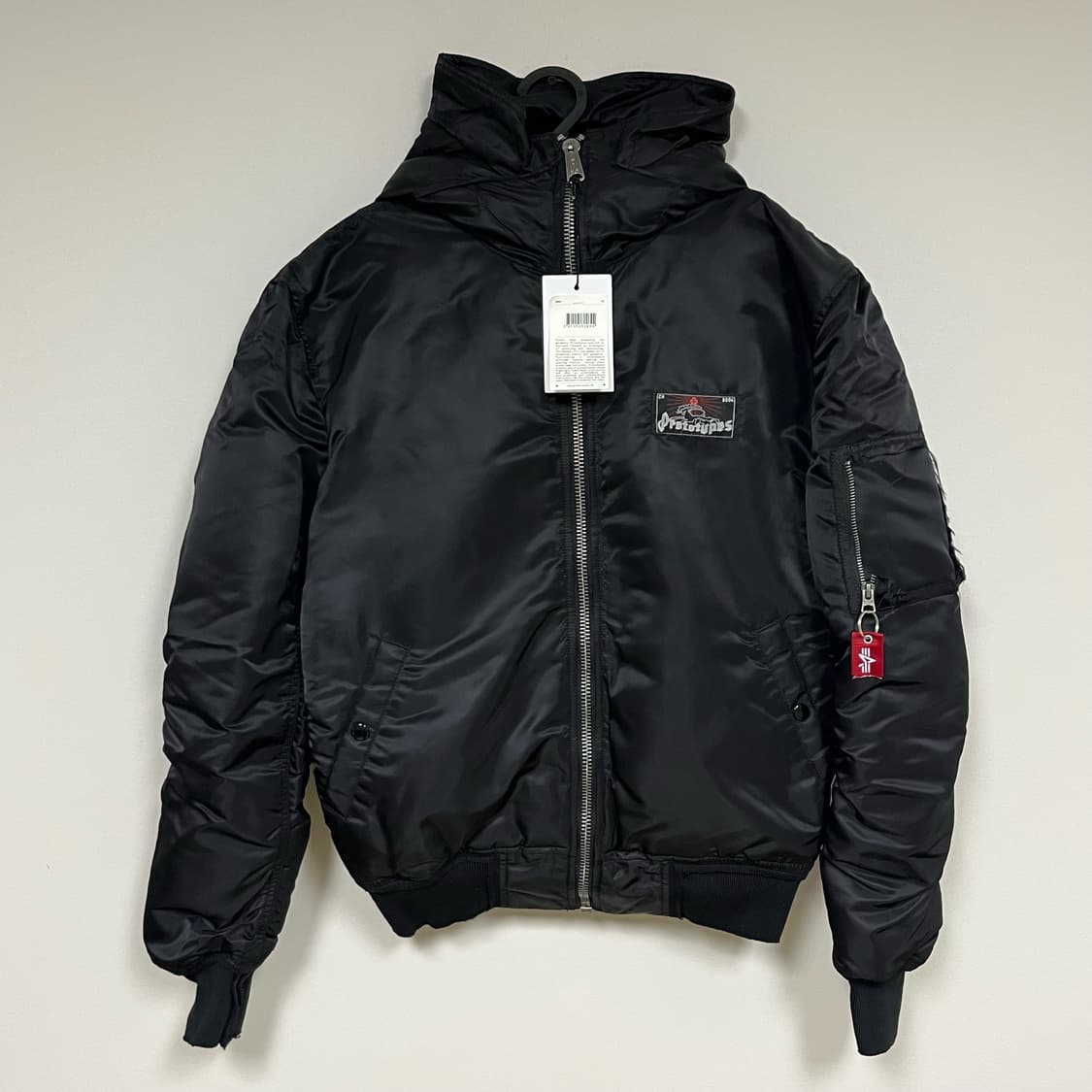 [XL]프로토타입스 x 알파인더스트리 FIXED 후드 봄버 자켓 상품이미지2