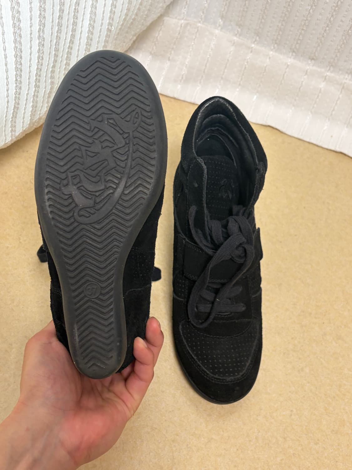 Ash suade wedge heel 상품이미지7