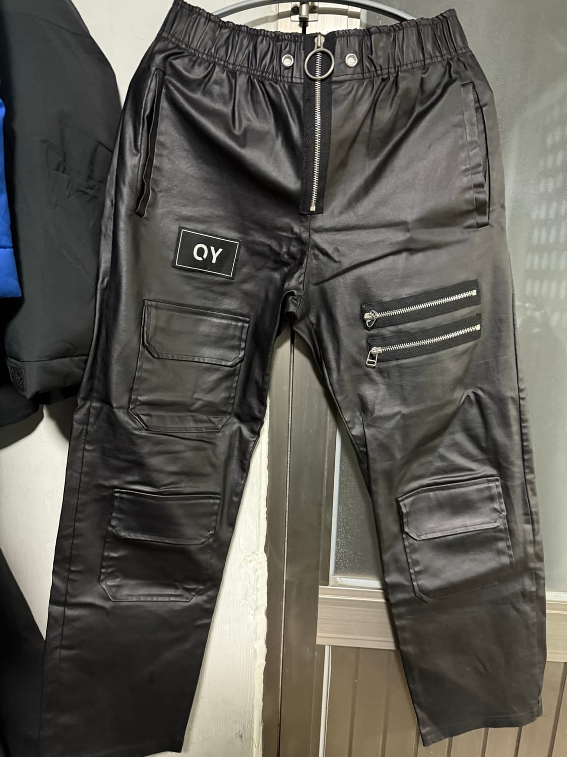 오와이 레더 바지 L 상품이미지1