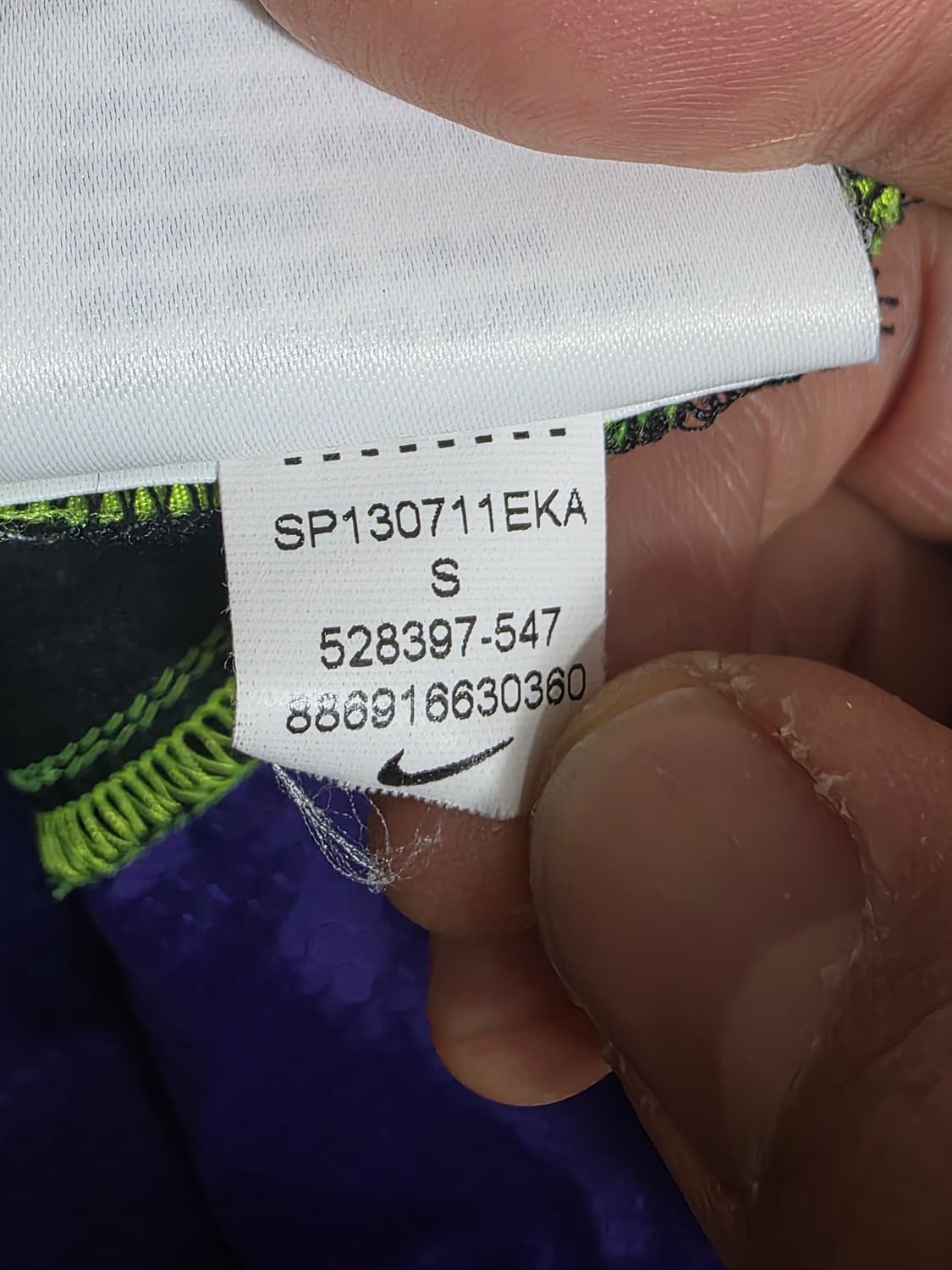 나이키 피스테 풀오버 바람막이 S 상품이미지9