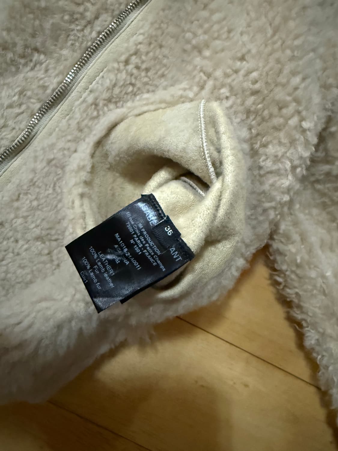 이자벨마랑 acacia 리버시블 무스탕 상품이미지5